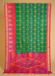 Green Woven Patola Saree In Pure Silk